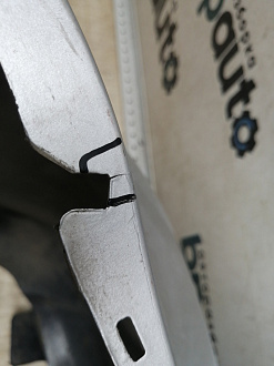 AA045245; Бампер задний; без паркт. (52159-12A30) для Toyota Corolla 150 (2006-2009)/БУ; Оригинал; Р2, Удовлетворительное; 