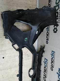 BA000260; Бампер передний; под паркт.; под омыват. (52119-0R280) для Toyota Rav4 50 (2019 -2025)/БУ; Оригинал; Р1, Мелкий дефект; 