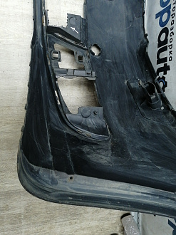 AA045691; Бампер передний; без паркт.; под омыват. (1T0 807 221 M) для Volkswagen Touran II (2010-2015)/БУ; Оригинал; Р1, Мелкий дефект; 