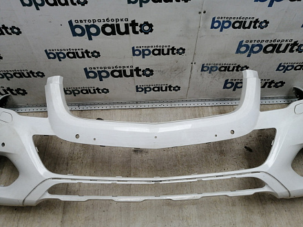 AA045431; Бампер передний; под паркт.; под омыват. (A2048855238) для Mercedes-Benz GLK-klasse I (X204) (2012-2015)/БУ; Оригинал; Р1, Мелкий дефект; 