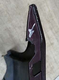 AA045565; Бампер передний; под паркт.; под омыват. (51117033694) для BMW 5 серия Е60 Е61/БУ; Оригинал; Р2, Удовлетворительное; 