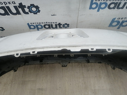 AA046026; Бампер передний; без паркт.; без омыват. (9674576177) для Peugeot 308 I рест. (2011-2015)/БУ; Оригинал; Р2, Удовлетворительное; 