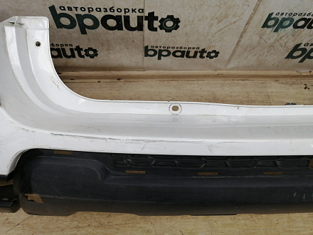 AA032661; Бампер задний; под паркт. (850225435R) для Renault Duster I рест. (2015-2021)/БУ; Оригинал; Р1, Мелкий дефект; 