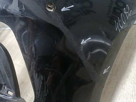 AA046082; Бампер передний; под паркт.; под омыват. (52119-50E80) для Lexus LS IV рест. 2 (2012- 2017)/БУ; Оригинал; Р2, Удовлетворительное; 