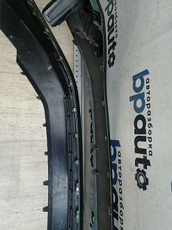 AA046162; Бампер передний; без паркт.; под омыват. (562 807 221) для Skoda Kodiaq I (2016- 2021)/БУ; Оригинал; Р1, Мелкий дефект; 