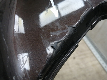 BA000256; Бампер передний, S-line; без паркт.; под омыват. (8R0 807 437 AC) для Audi Q5 I рест. (2012-2017)/БУ; Оригинал; Р1, Мелкий дефект; 