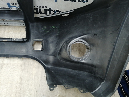 BA000240; Бампер передний; без паркт.; под омыват. (52119-42730) для Toyota Rav4 30 рест. V 2.4 (2009 - 2010)/БУ; Оригинал; Р1, Мелкий дефект; 