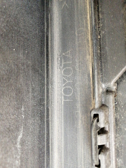 AA038193; Бампер задний; под паркт. (52159-0R150) для Toyota Rav4 40 рест. (2015 — 2019)/БУ; Оригинал; Р1, Мелкий дефект; 