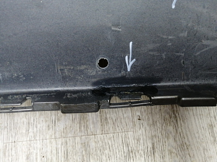 AA044405; Бампер передний; под паркт.; под омыват. (3AA807221) для Volkswagen Passat/БУ; Оригинал; Р1, Мелкий дефект; 