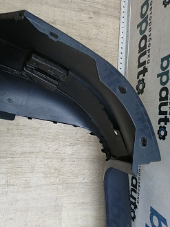 AA046059; Бампер задний; под паркт. (3AF807421A) для Volkswagen Passat B7 Wagon (2011- 2014)/БУ; Оригинал; Р1, Мелкий дефект; 