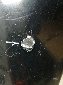 AA046127; Бампер передний; без паркт.; без омыват. (7S71-17757-A) для Ford Mondeo/БУ; Оригинал; Р1, Мелкий дефект; 