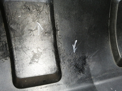 Фотография детали AA045108; Юбка заднего бампера (96660240) для Opel Antara рест. (2012 - 2015)/БУ; Оригинал; Р2, Удовлетворительное; . Фото номер 15