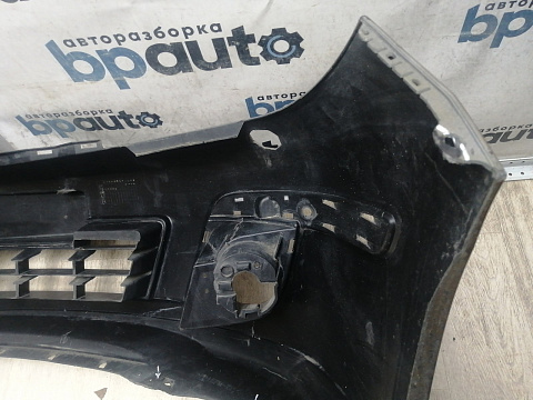 Фотография детали AA045992; Бампер передний; без паркт.; под омыват. (62022-EM00H) для Nissan Tiida/БУ; Оригинал; Р1, Мелкий дефект; . Фото номер 22