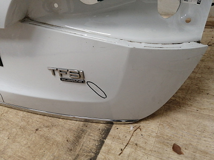 AA038152; Крышка багажника, алюминий (8R0827023C) для Audi Q5/БУ; Оригинал; Р2, Удовлетворительное; 