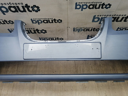 AA044986; Бампер передний; без паркт.; без омыват. (86511-2H000) для Hyundai Elantra IV (HD) (2006-2011)/БУ; Оригинал; Р1, Мелкий дефект; 