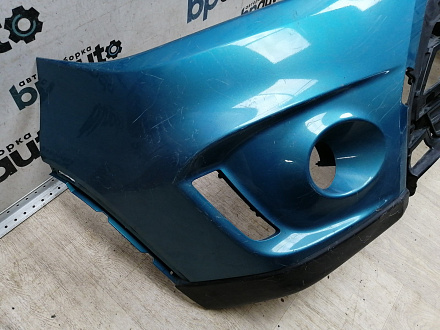 AA045371; Бампер передний; без паркт.; без омыват. (71711-54P) для Suzuki Vitara II (2014 — 2019)/БУ; Оригинал; Р2, Удовлетворительное; 