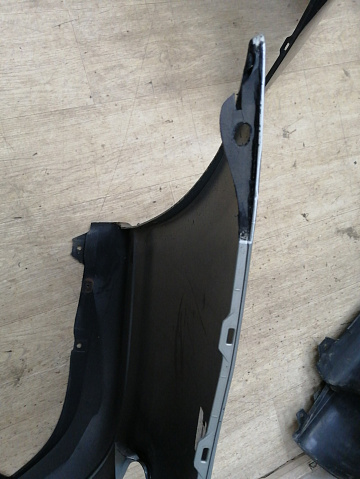 Фотография детали AA043403; Бампер задний; без паркт. (52159-48050) для Lexus RX II (2004 — 2008)/БУ; Оригинал; Р1, Мелкий дефект; . Фото номер 19