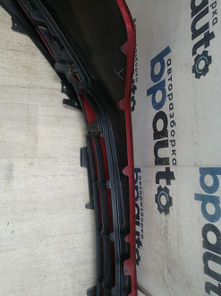 AA046200; Бампер передний; под паркт.; под омыват. (GSH7-50031) для Mazda 6 III (GJ) рест. 2 (2018-2024)/БУ; Оригинал; Р1, Мелкий дефект; 