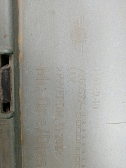 AA025216; Бампер задний; под паркт. (5112 7260572) для Mini Hatch II рест. (R56) (2010–2013)/БУ; Оригинал; Р0, Хорошее; 