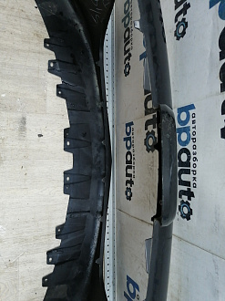 AA045769; Бампер передний; без паркт.; под омыват. (EH44-50031) для Mazda CX-7 I рест. (2009-2012)/БУ; Оригинал; Р1, Мелкий дефект; 