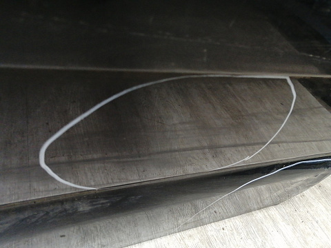 Фотография детали AA045479; Дверь сдвижная левая (7H0843107) для Volkswagen/БУ; Оригинал; Р2, Удовлетворительное; . Фото номер 12