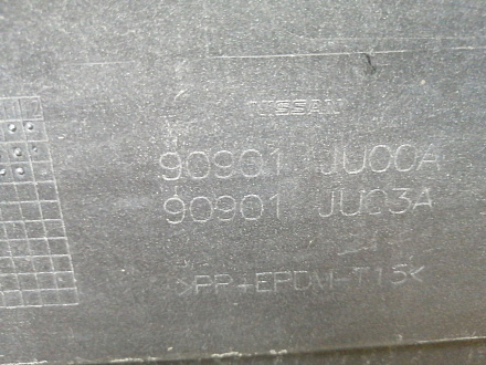 AA045056; Накладка крышки багажника нижняя, пластик (90901-JG00A) для Nissan X-Trail T31/БУ; Оригинал; Р1, Мелкий дефект; 