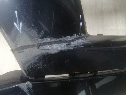 AA045750; Бампер передний, AMG; под паркт.; под омыват. (A1668856425) для Mercedes-Benz GL-klasse II (X166) (2012-2016)/БУ; Оригинал; Р1, Мелкий дефект; 