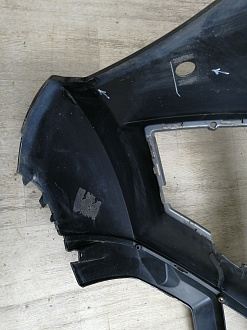 AA046103; Бампер передний, AMG; под паркт.; под омыват. (A1668803140) для Mercedes-Benz M-klasse III (W166) (2011-2015)/БУ; Оригинал; Р2, Удовлетворительное; 