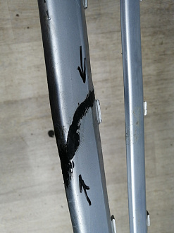 AA045687; Бампер передний; под паркт.; под омыват. (5СU807221A) для Volkswagen Jetta VI рест. (2015-2018)/БУ; Оригинал; Р1, Мелкий дефект; 