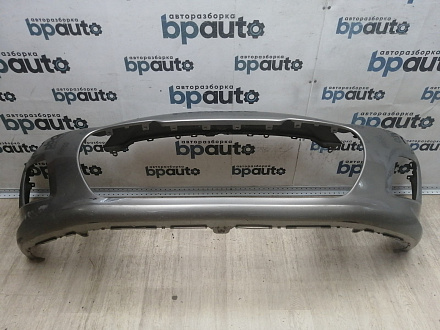 AA044456; Бампер передний; без паркт.; под омыват. (9674576177) для Peugeot 308 I рест. (2011-2015)/БУ; Оригинал; Р1, Мелкий дефект; 
