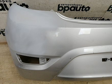 AA033595; Бампер задний; без паркт. (86611-4L200) для Hyundai Solaris I HB (2010- 2014)/БУ; Оригинал; Р2, Удовлетворительное; 
