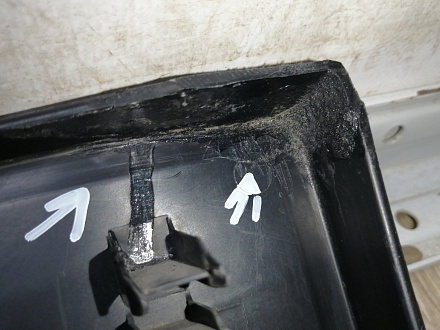 AA045183; Площадка под номер (52114-48190) для Lexus RX III (2009 — 2012)/БУ; Оригинал; Р1, Мелкий дефект; 