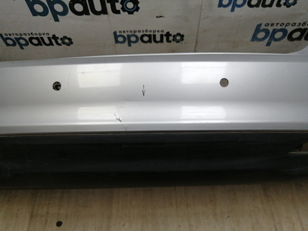 AA046112; Бампер задний; под паркт. (86611-4Y000) для Kia Rio III Sedan (2011- 2015)/БУ; Оригинал; Р1, Мелкий дефект; 