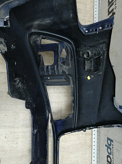 BA000160; Бампер передний, S-line; под паркт.; под омыват. (8T0 807 437 AM) для Audi A5/БУ; Оригинал; Р1, Мелкий дефект; 