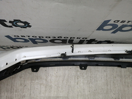 AA044668; Бампер передний; без паркт.; без омыват. (52119-0E914) для Toyota Highlander II рест. (2010 - 2013)/БУ; Оригинал; Р2, Удовлетворительное; 