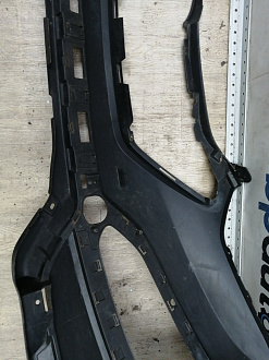 AA044831; Бампер передний; без паркт.; без омыват. (86511-2W000) для Hyundai Santa Fe III (2012 - 2015)/БУ; Оригинал; Р1, Мелкий дефект; 