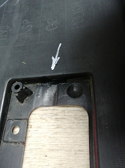 AA045678; Бампер передний; без паркт.; без омыват. (52119-02680) для Toyota Auris I (2007- 2010)/БУ; Оригинал; Р1, Мелкий дефект; 