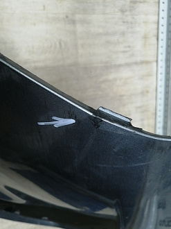 AA046270; Бампер передний; без паркт.; без омыват. (86511-F2000) для Hyundai Elantra VI (AD) (2016-2018)/БУ; Оригинал; Р2, Удовлетворительное; 