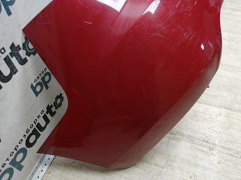 Фотография детали AA046244; Бампер задний; без паркт. (86611-1M000) для Kia Cerato II (2009-2013)/БУ; Оригинал; Р1, Мелкий дефект; . Фото номер 9