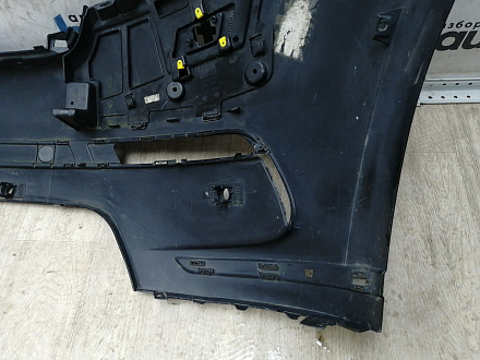 AA045879; Бампер передний; под паркт.; под омыват. (J8A2-17F003-AAW) для Land Rover Range Rover Velar L560 (2017 - 2023)/БУ; Оригинал; Р1, Мелкий дефект; 