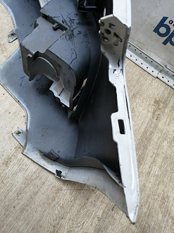 AA045592; Бампер передний; под паркт.; под омыват. (8K0 807 437 AC) для Audi A4 B8/БУ; Оригинал; Р2, Удовлетворительное; 