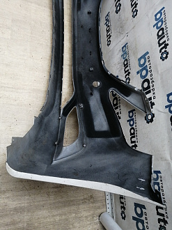 BA000150; Бампер передний; без паркт.; без омыват. (86511-3S500) для Hyundai Sonata VI (YF) (2010-2014)/БУ; Оригинал; Р1, Мелкий дефект; 