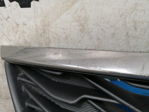 Фотография детали AA034152; Решетка радиатора; под камер. (86350-D4530) для Kia Optima IV рест. (2018- 2020)/БУ; Оригинал; Р1, Мелкий дефект; . Фото номер 12