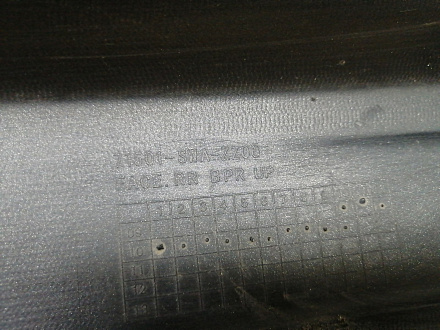 AA027970; Бампер задний; без паркт. (71501SWAZZ00) для Honda CR-V III рест. (2009-2012)/БУ; Оригинал; Р2, Удовлетворительное; 