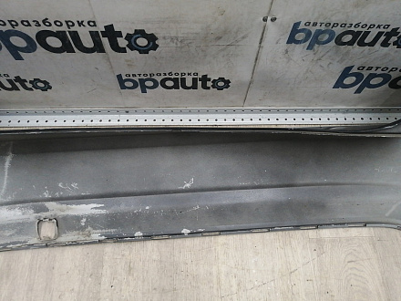 BA000236; Бампер задний; под паркт. (BS71-F17906-A) для Ford Mondeo Sedan IV рест. (2010- 2014)/БУ; Оригинал; Р1, Мелкий дефект; 