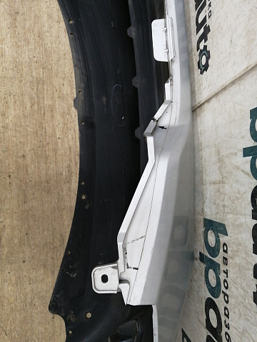 Фотография детали AA032608; Бампер передний, под 2 парктрон.; под паркт.; под омыват. (62022-4CM3H) для Nissan X-Trail III (T32) (2013-2018)/БУ; Оригинал; Р1, Мелкий дефект; . Фото номер 13