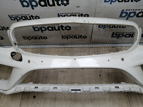 Фотография детали AA046107; Бампер передний, AMG; под паркт.; без омыват. (A2058850925) для Mercedes-Benz C-klasse IV (W205) (2014-2018)/БУ; Оригинал; Р1, Мелкий дефект; . Фото номер 4