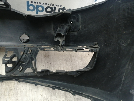 AA044500; Бампер передний; без паркт.; под омыват. (6R0807221) для Volkswagen Polo V Hatchback (2009-2013)/БУ; Оригинал; Р1, Мелкий дефект; 