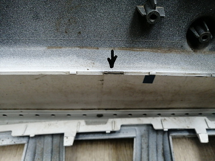 AA045929; Бампер передний; без паркт.; без омыват. (2803105XST01A) для Haval Jolion I (2021-2023)/БУ; Оригинал; Р1, Мелкий дефект; 