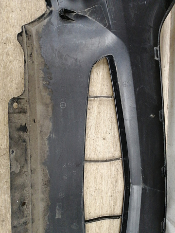 Фотография детали AA034216; Бампер передний нижняя часть (7111A-STX-A000) для Acura MDX II (2006 - 2010)/БУ; Оригинал; Р1, Мелкий дефект; . Фото номер 16
